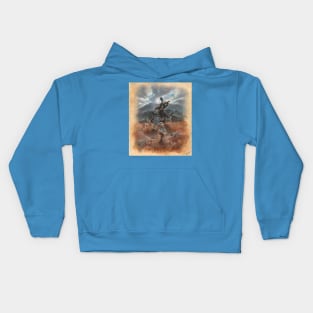 David fights Goliath Kids Hoodie